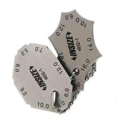 INSIZE Measuring Equipment Insize Metric Fillet Weld Gauge Series 4832-1