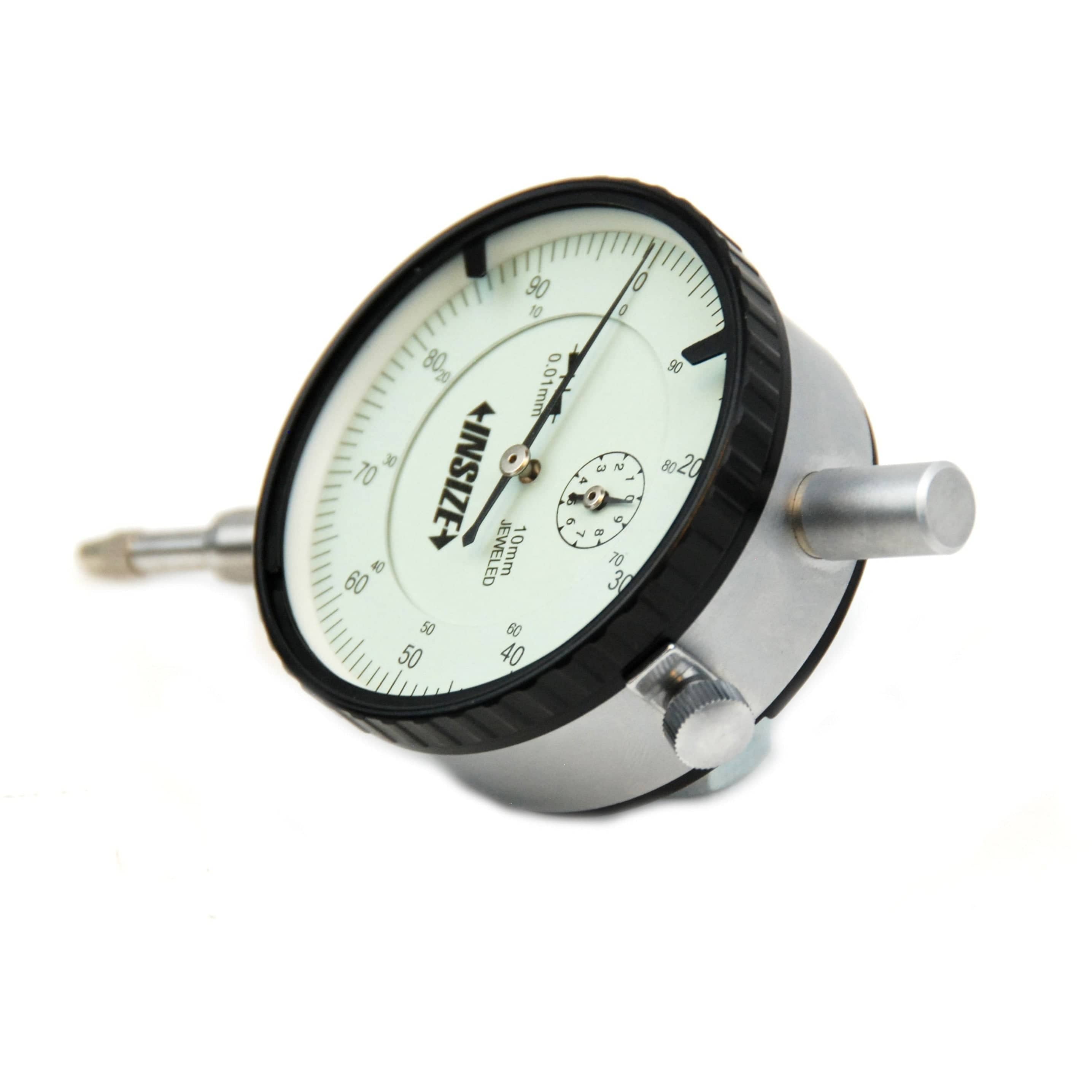 INSIZE Measuring Equipment Insize Metric Lug Back Dial Indicator 10mm Range Series 2308-10A