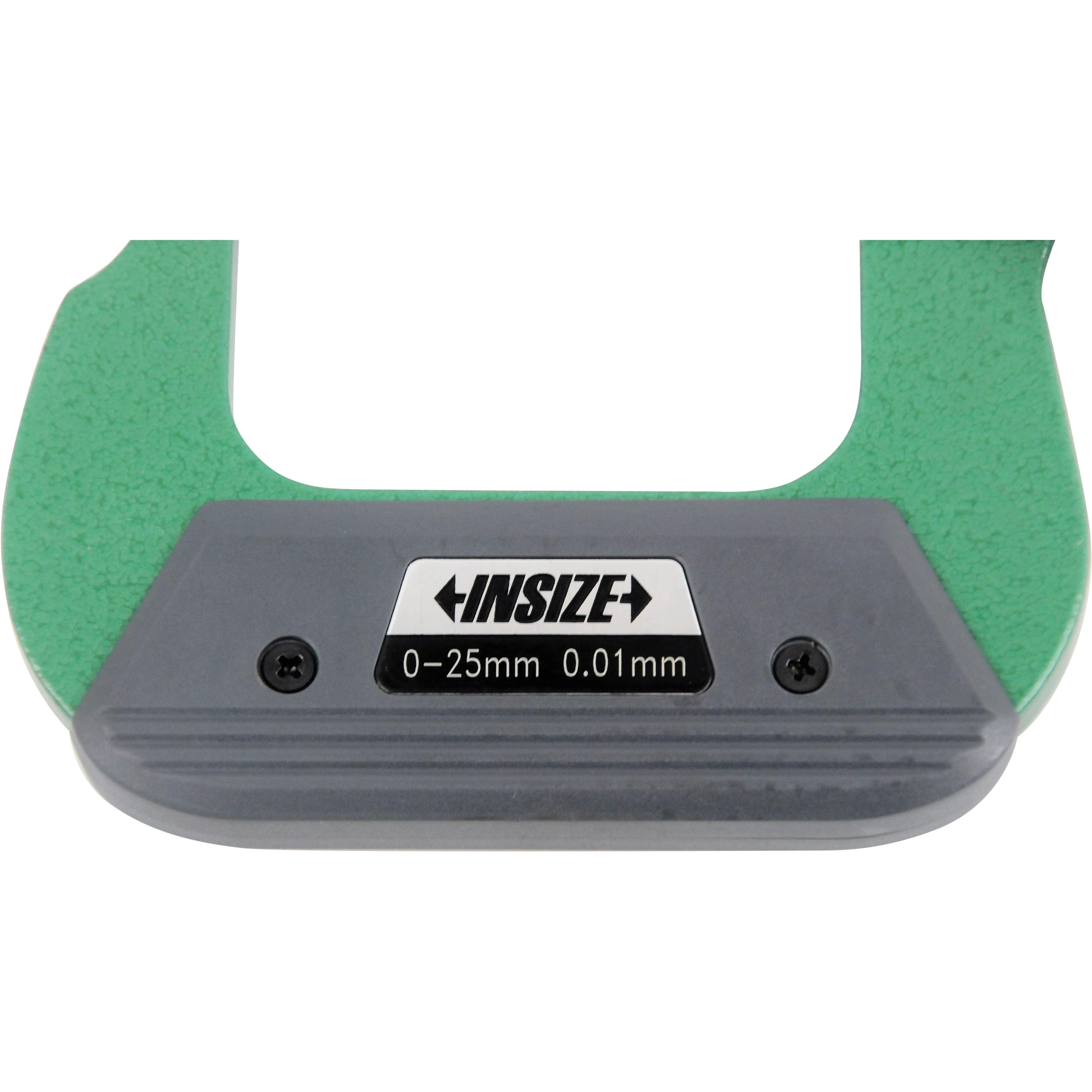 INSIZE Measuring Equipment Insize Metric Outside Blade Micrometer 0-25mm Range Series 3232-25BA