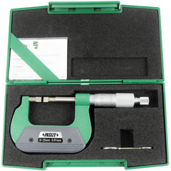 INSIZE Measuring Equipment Insize Metric Outside Blade Micrometer 0-25mm Range Series 3232-25BA