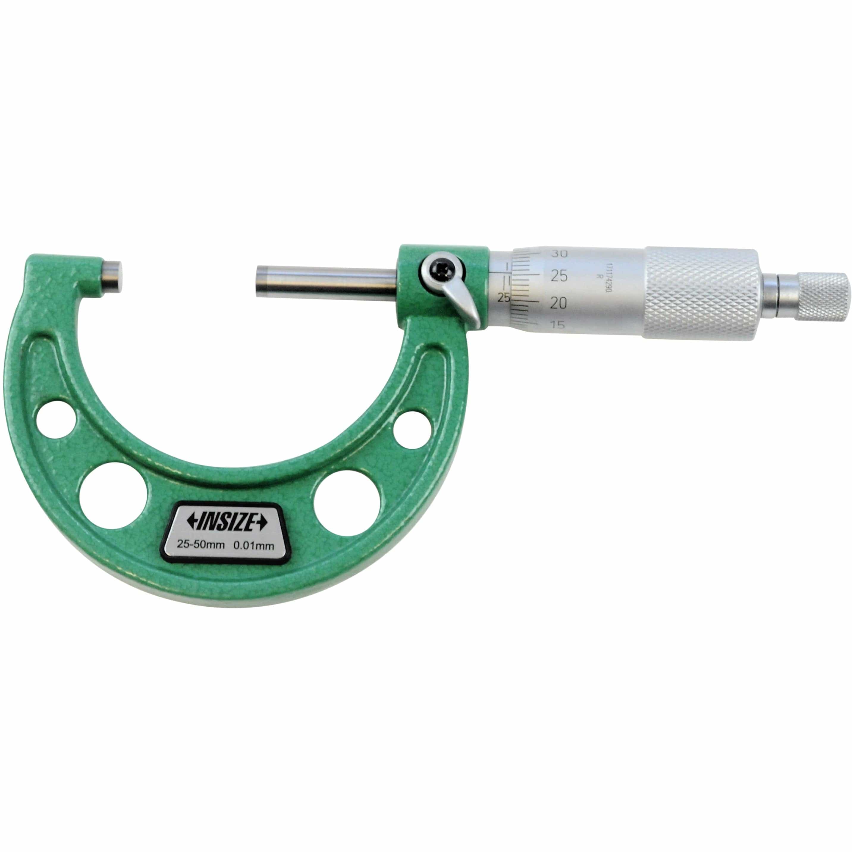 INSIZE Measuring Equipment Insize Metric Outside Micrometer 25-50mm Range Series 3203-50A