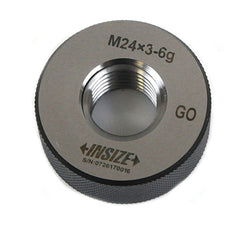 INSIZE MEASURING EQUIPMENT Insize Metric Thread Ring Gauge M24 × 3.0 GO – Series 4120-24