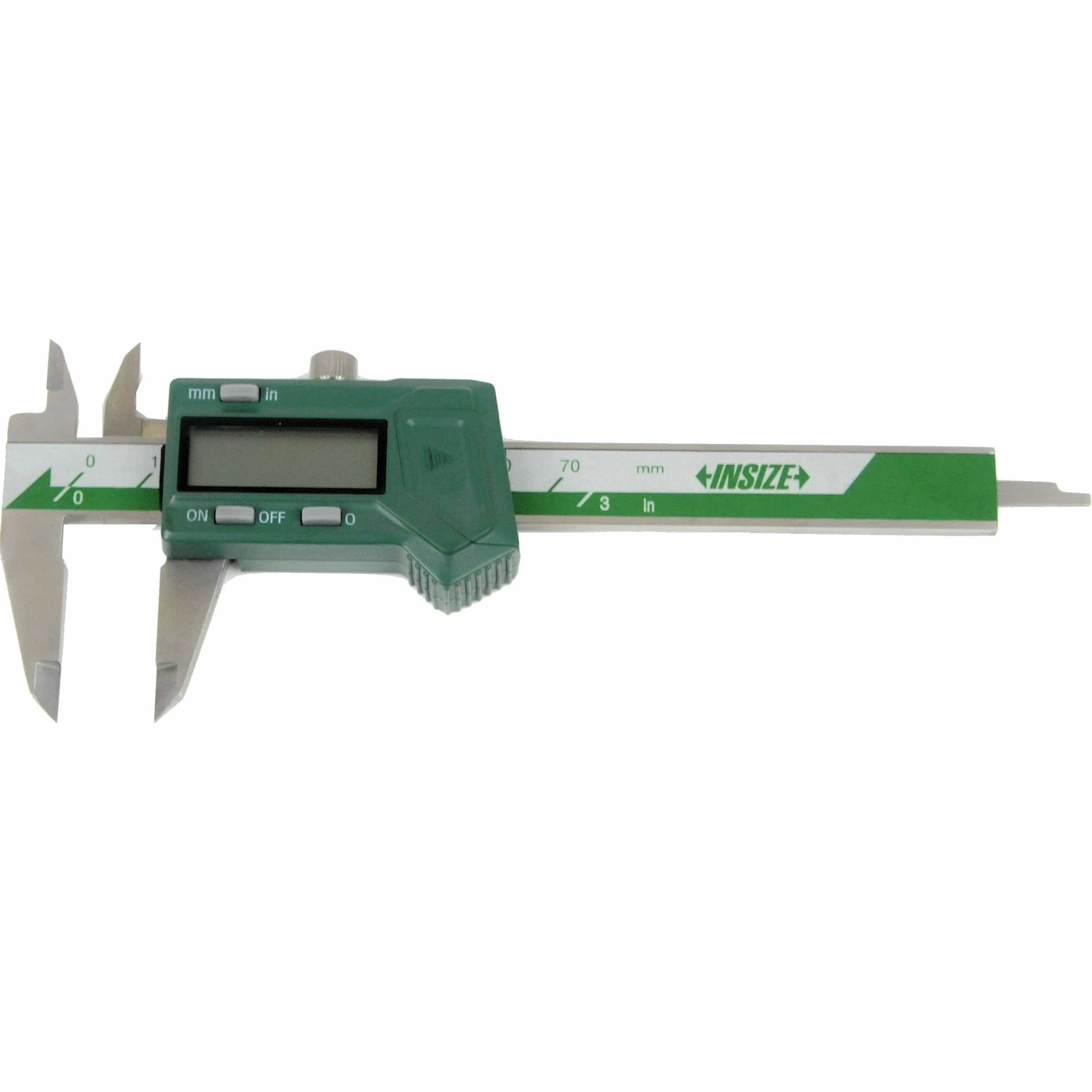 INSIZE Measuring Equipment Insize Mini Digital Caliper 0-75mm/0-3" Range Series 1111-75A