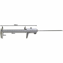INSIZE Measuring Equipment Insize Mini Vernier Caliper 0-100mm Range Series 1203-1003