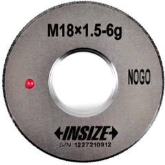 INSIZE Measuring Equipment Insize NOGO Thread Ring Gauge M18X1.5 Series 4129-18RN