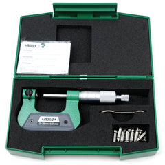 INSIZE Measuring Equipment Insize Non-Rotating Micrometer with Anvil/spindle tips 0-25mm Range Series 3280-25A