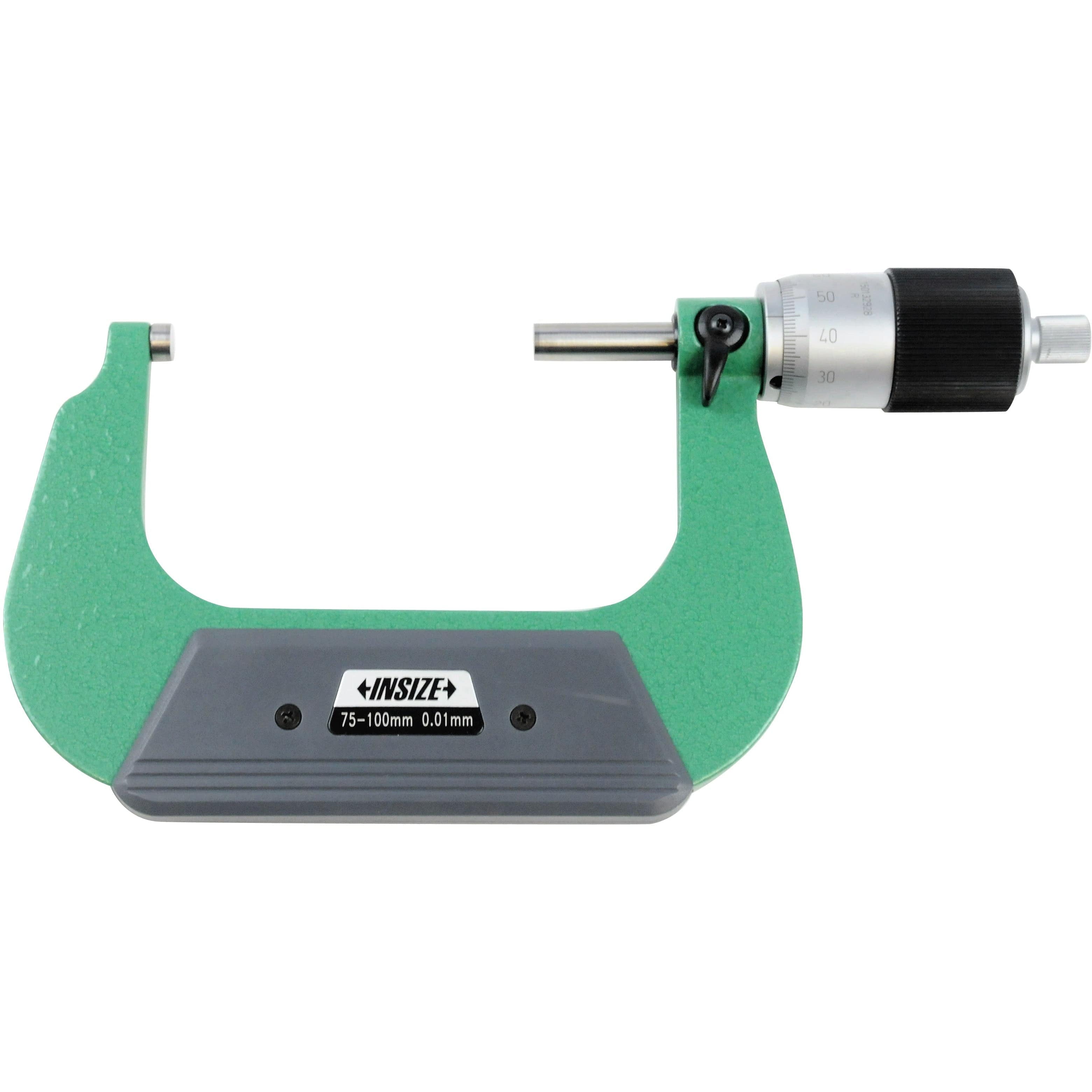 INSIZE Measuring Equipment Insize Outside Micrometer Quick Feeding 75-100mm Range Series 3208-100B