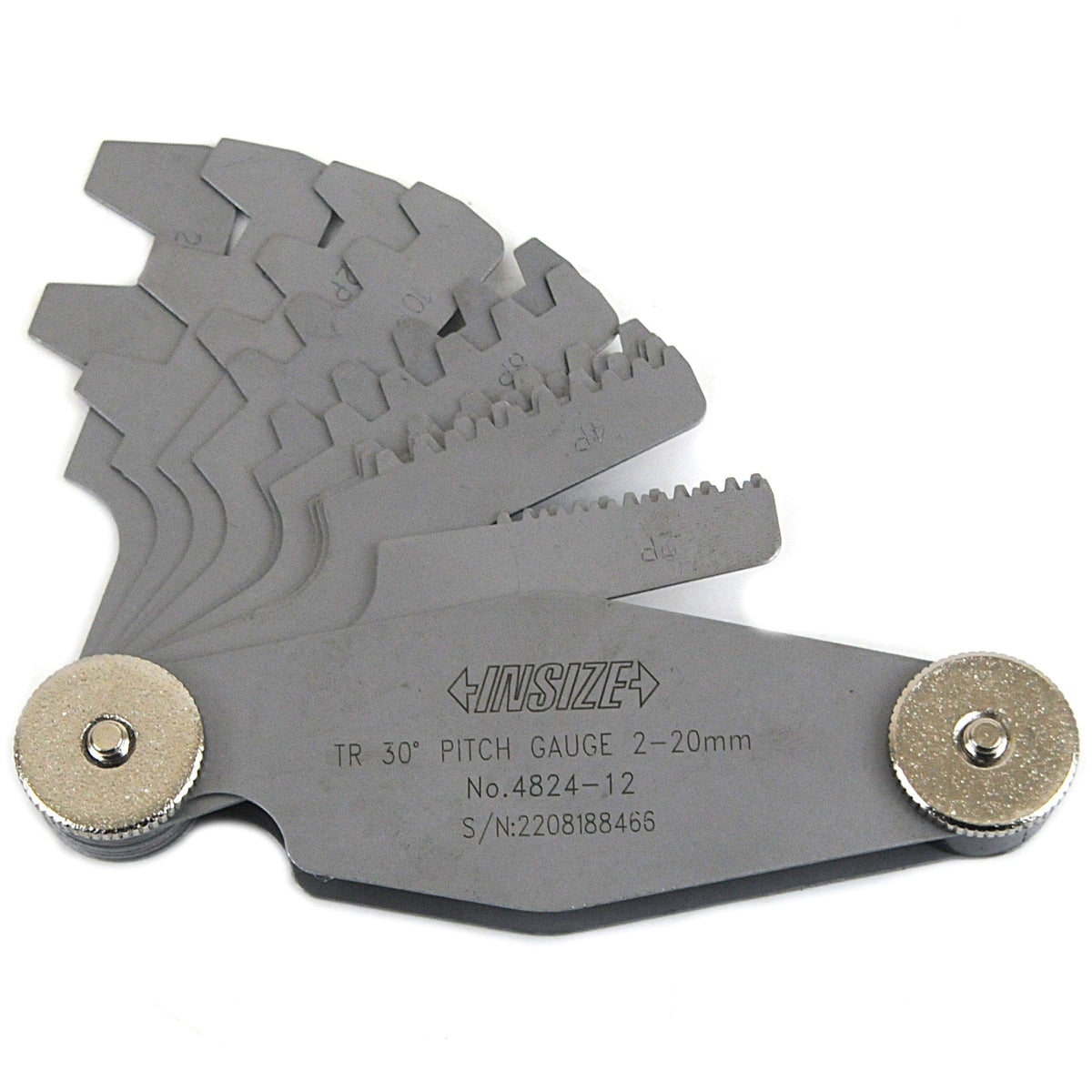 INSIZE Measuring Equipment Insize Pitch Gauge 2-20mm Range Series 4824-12