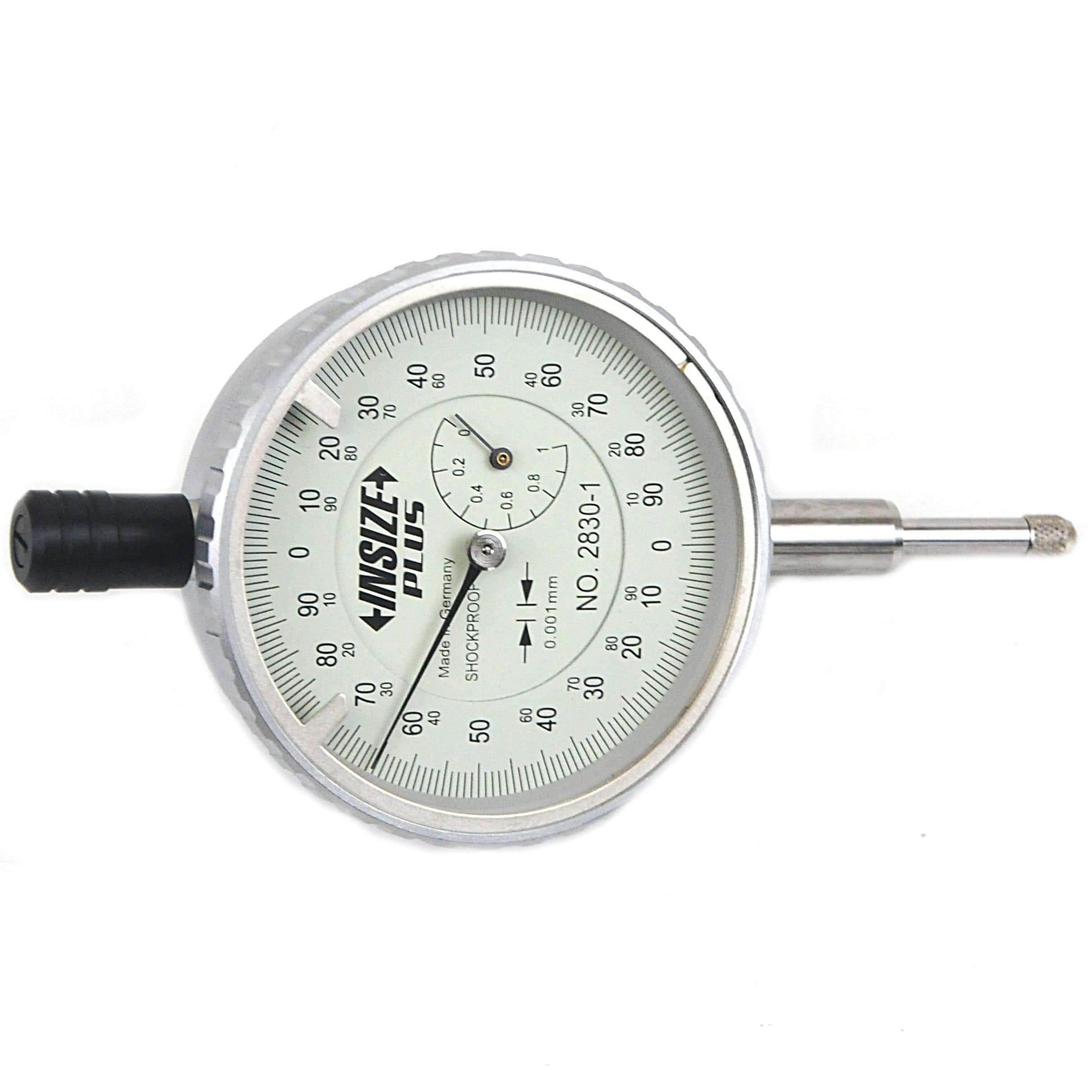 INSIZE Measuring Equipment Insize Precision Dial Indicator 0-1mm x 0.001mm Range Series 2830-1