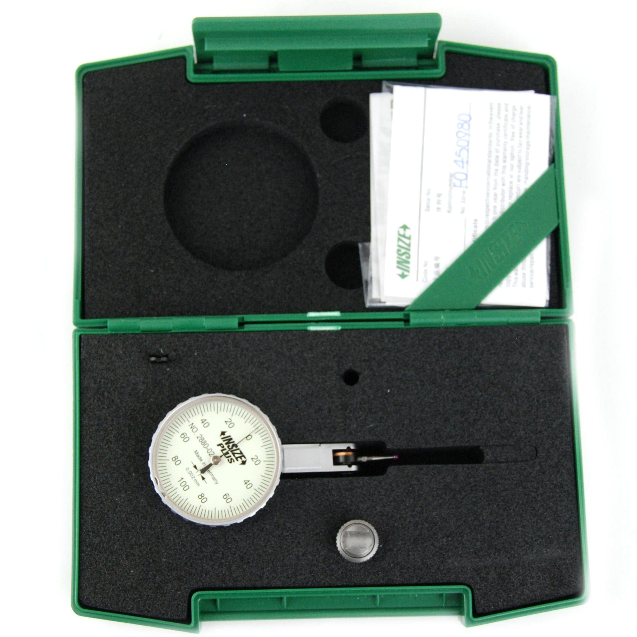 INSIZE Measuring Equipment Insize Precision Dial Indicator 0.2mm Range Series 2880-02R