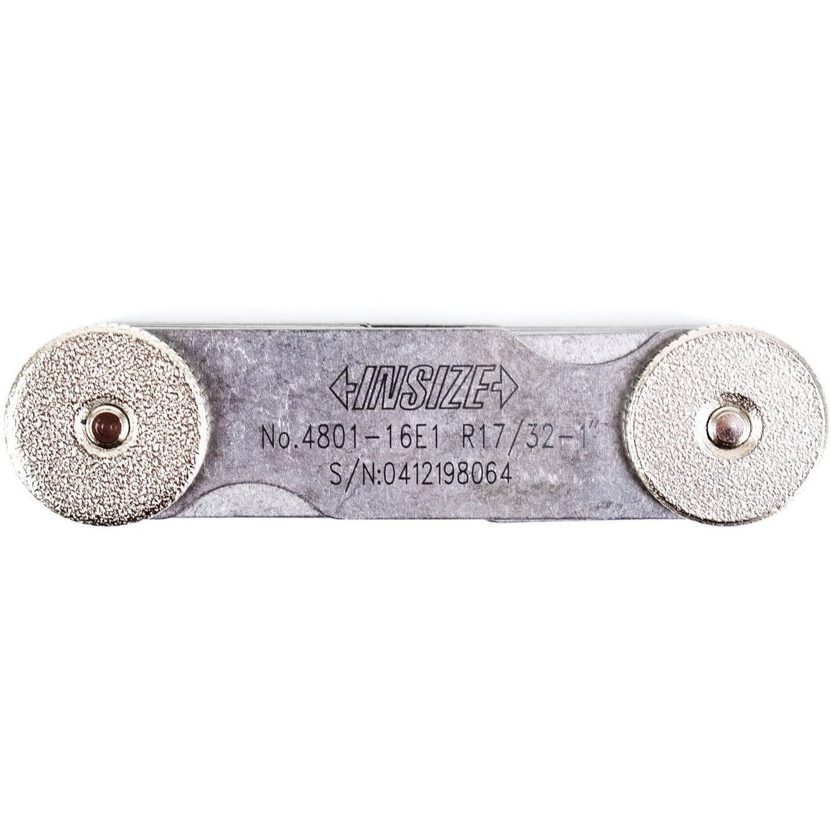 INSIZE MEASURING EQUIPMENT Insize Radius Gauge Set 17/32"-1" Range Series 4801-16E1