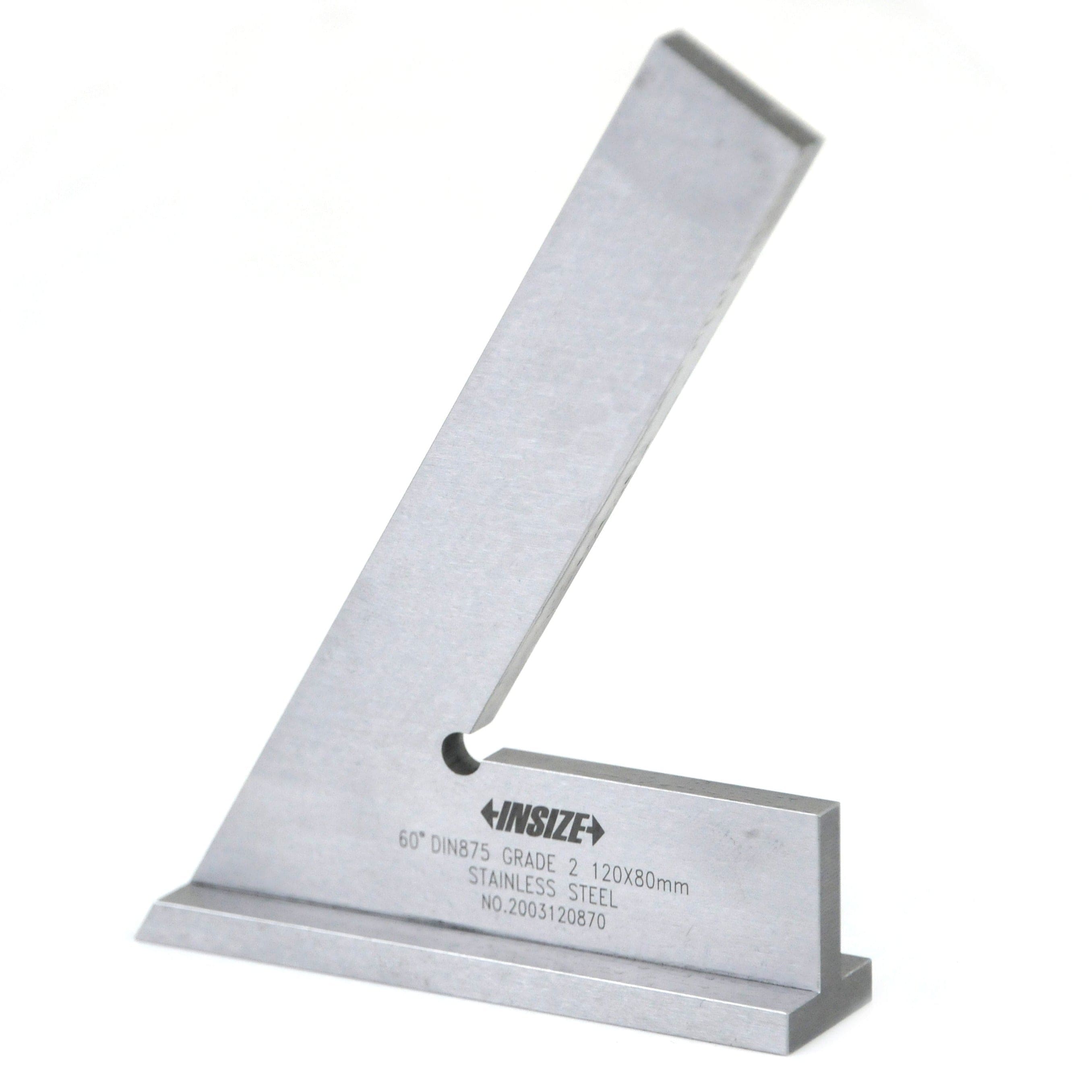 INSIZE Measuring Equipment Insize Range 60° Square 120x80mm Series 4762-120