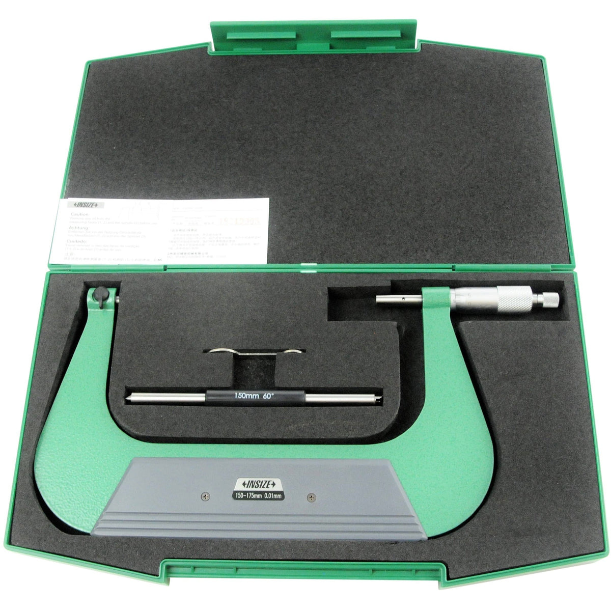 INSIZE Measuring Equipment Insize Screw Thread Micrometer 150-175mm Range Series 3281-175A
