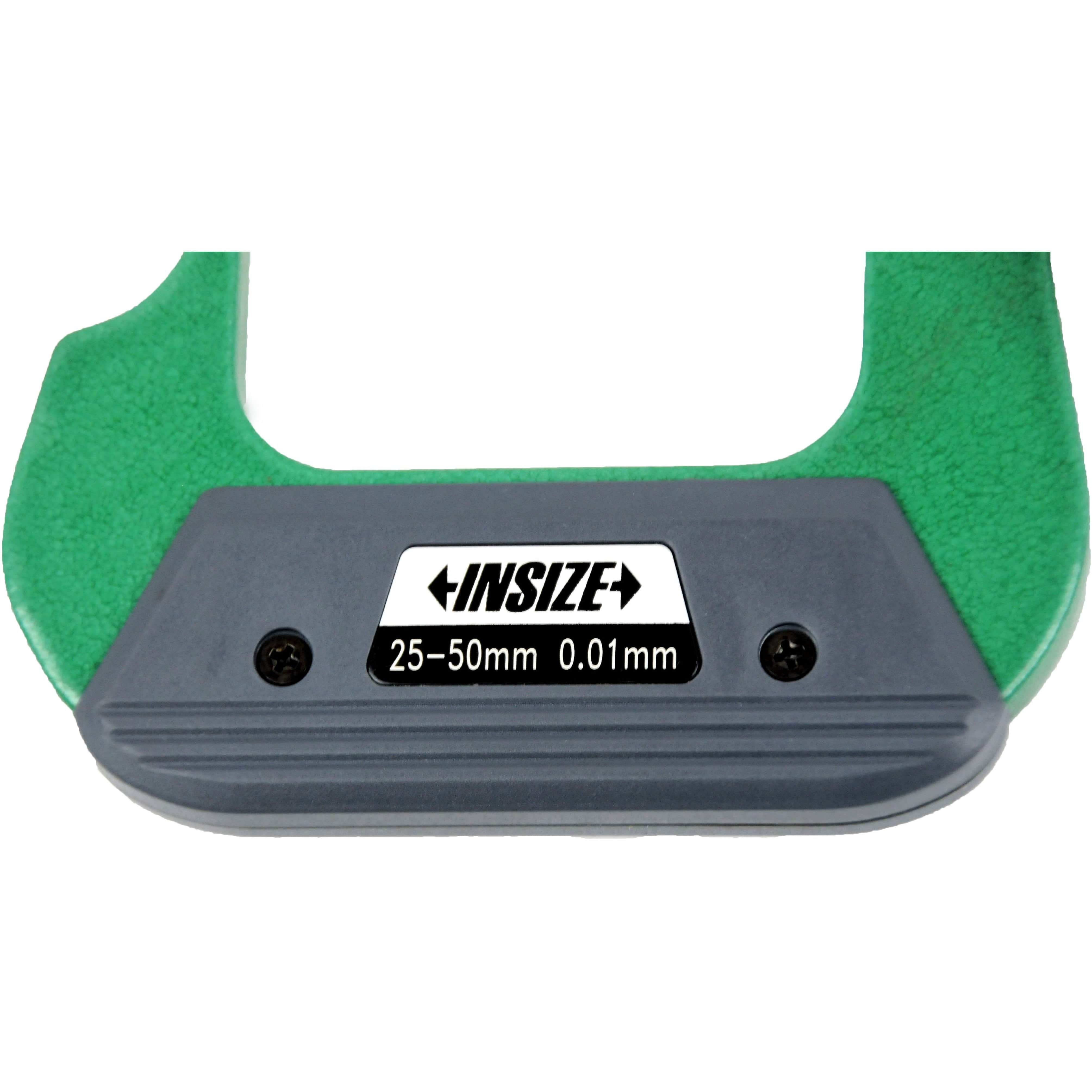 INSIZE Measuring Equipment Insize Spherical Anvil Tube Micrometer 25-50mm Type A Series 3260-50A