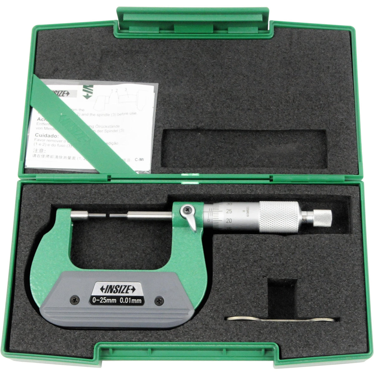 INSIZE Measuring Equipment Insize Spline Micrometer 0-25mm Range Series 3233-25BA
