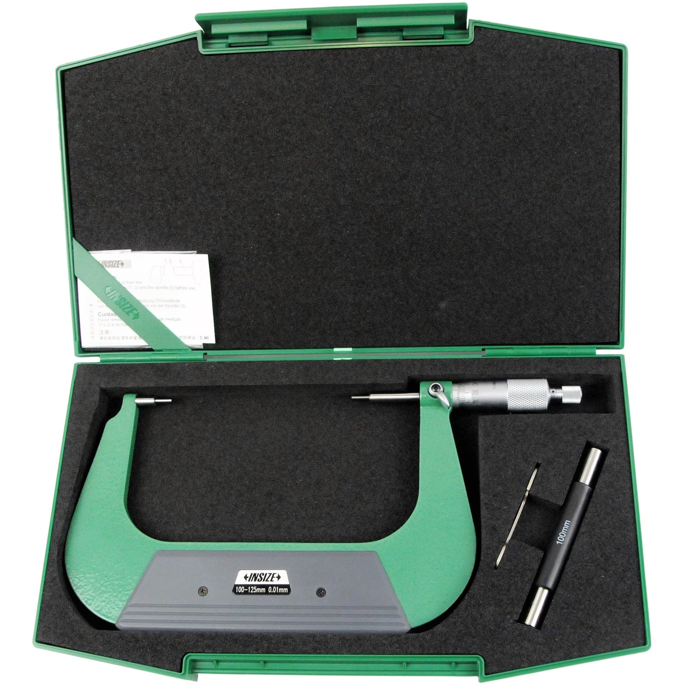 INSIZE Measuring Equipment Insize Spline Micrometer 100-125mm Range Series 3233-125BA