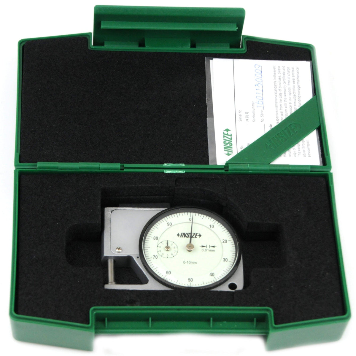 INSIZE Measuring Equipment Insize Thickness Gauge 0-10mm x 0.01mm Range Series 2363-10