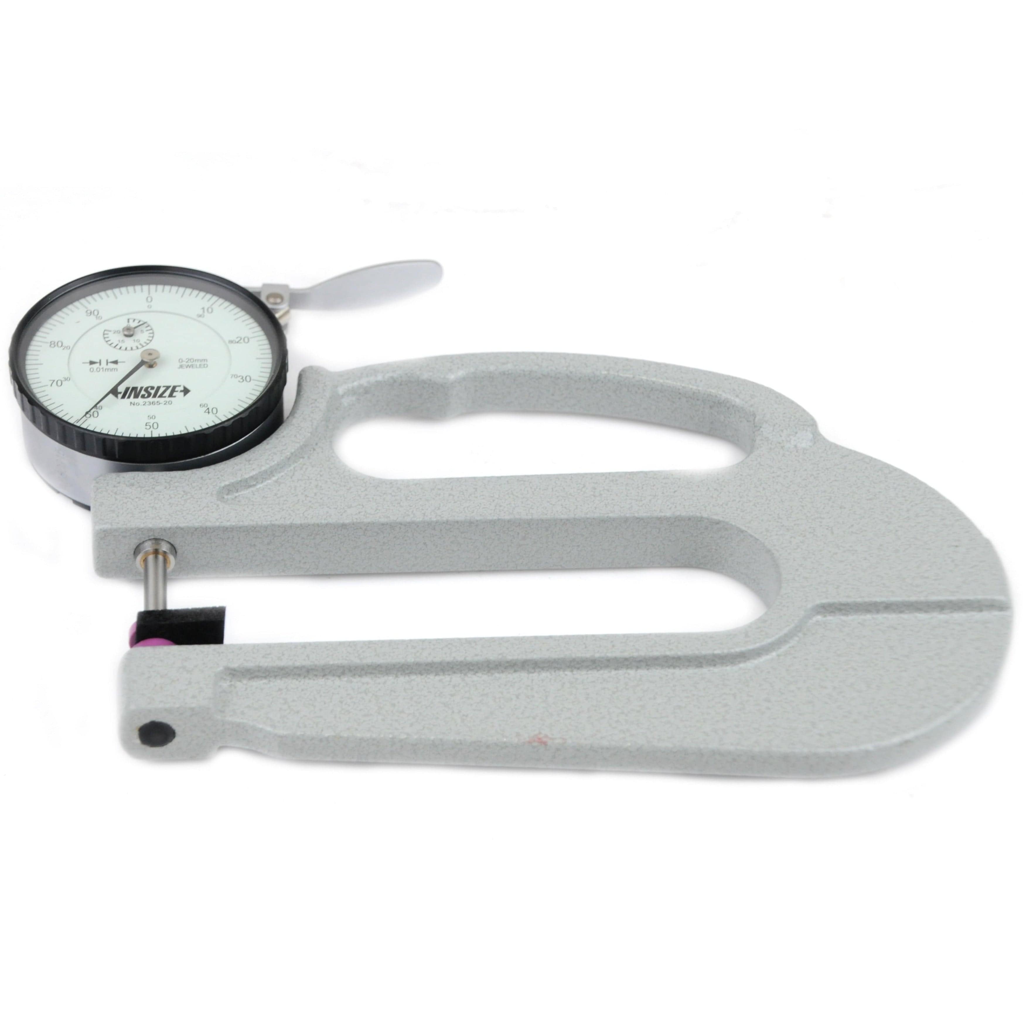 INSIZE Measuring Equipment Insize Thickness Gauge 0-20mm x 0.01mm Range Series 2365-20