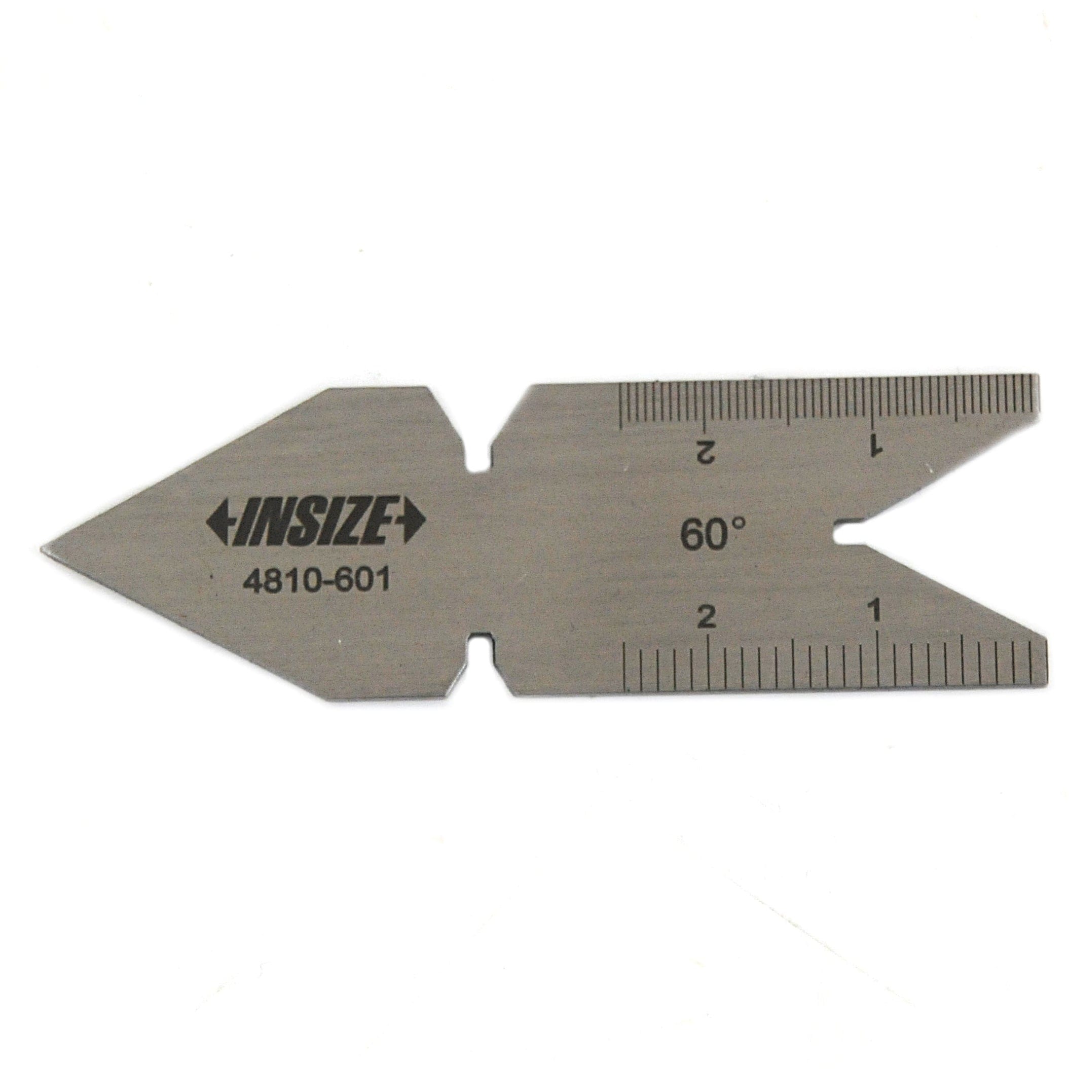 INSIZE Measuring Equipment Insize Thread Angle Gauge Metric 60° Range Series 4810-601