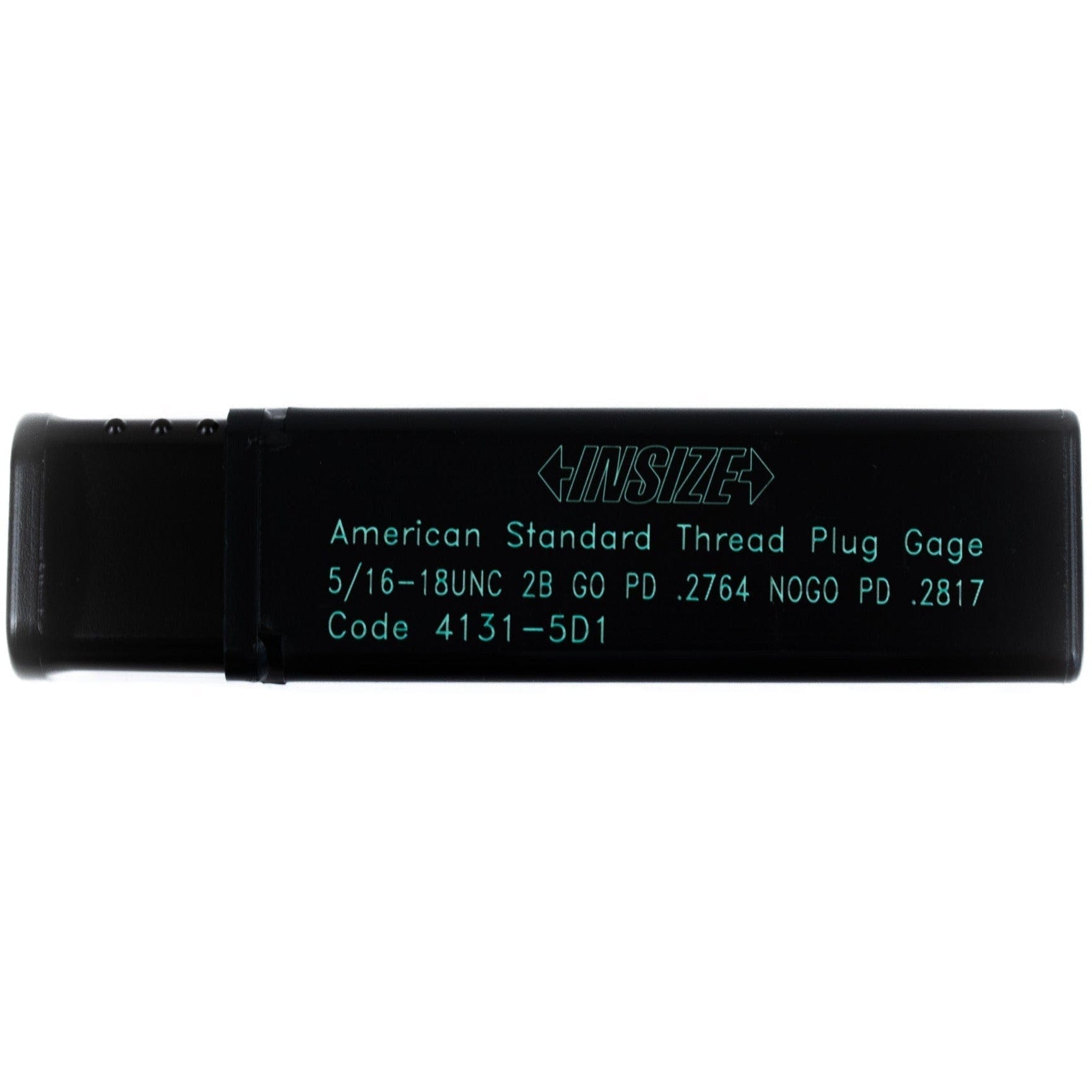 INSIZE Measuring Equipment Insize Thread GO NOGO Plug Gauge 5/16"-18 UNC Series 4131-5D1