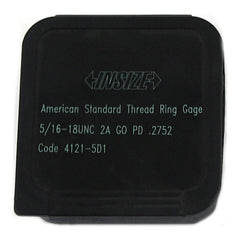 INSIZE Measuring Equipment Insize Thread GO Ring Gauge 5/16"-18 UNC Series 4121-5D1