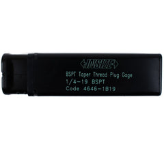 INSIZE Measuring Equipment Insize Thread Plug Gauge 1/4"-19 BPST Series - 4646-1B19