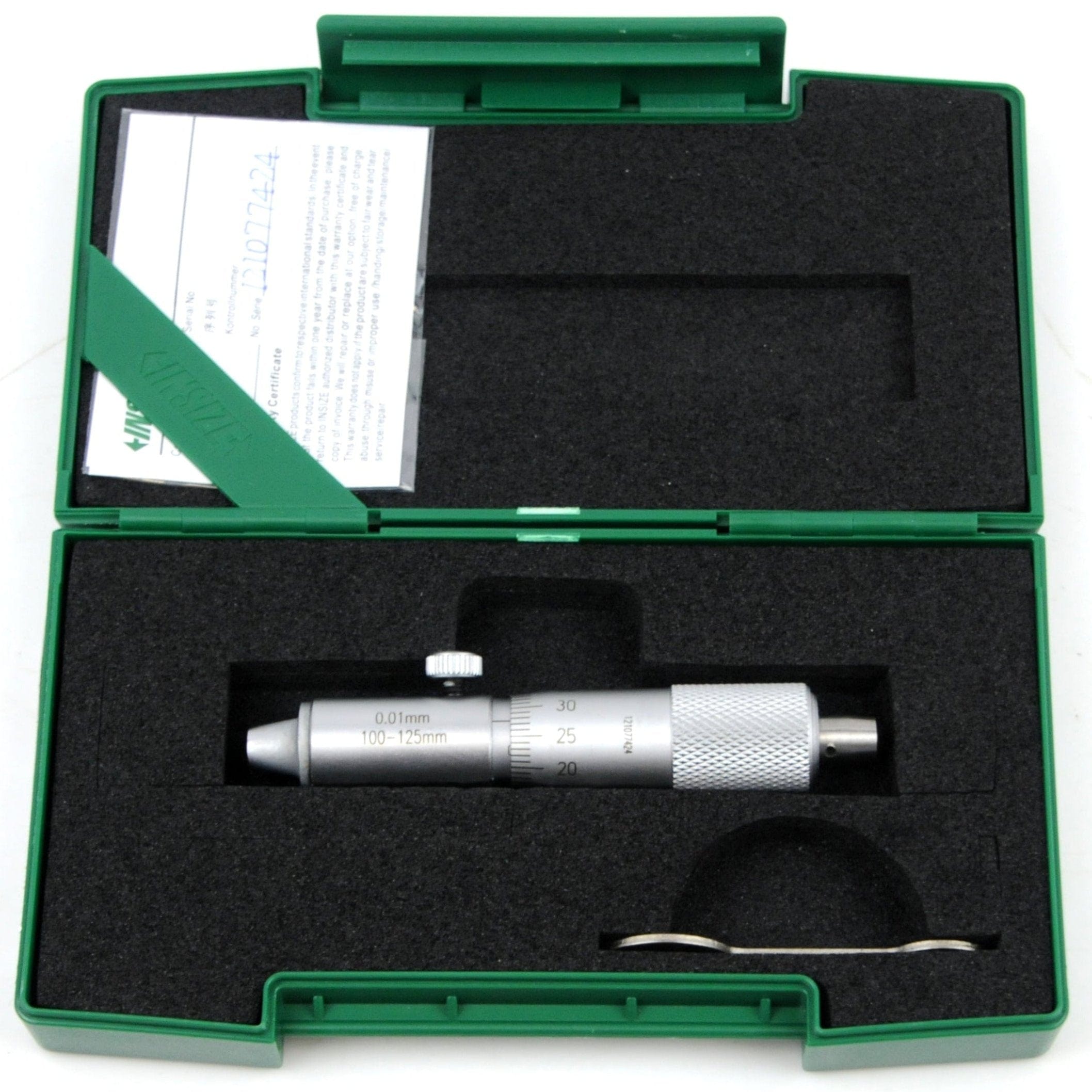 INSIZE Measuring Equipment Insize Tubular Inside Micrometer 100-125mm Range Series 3229-125