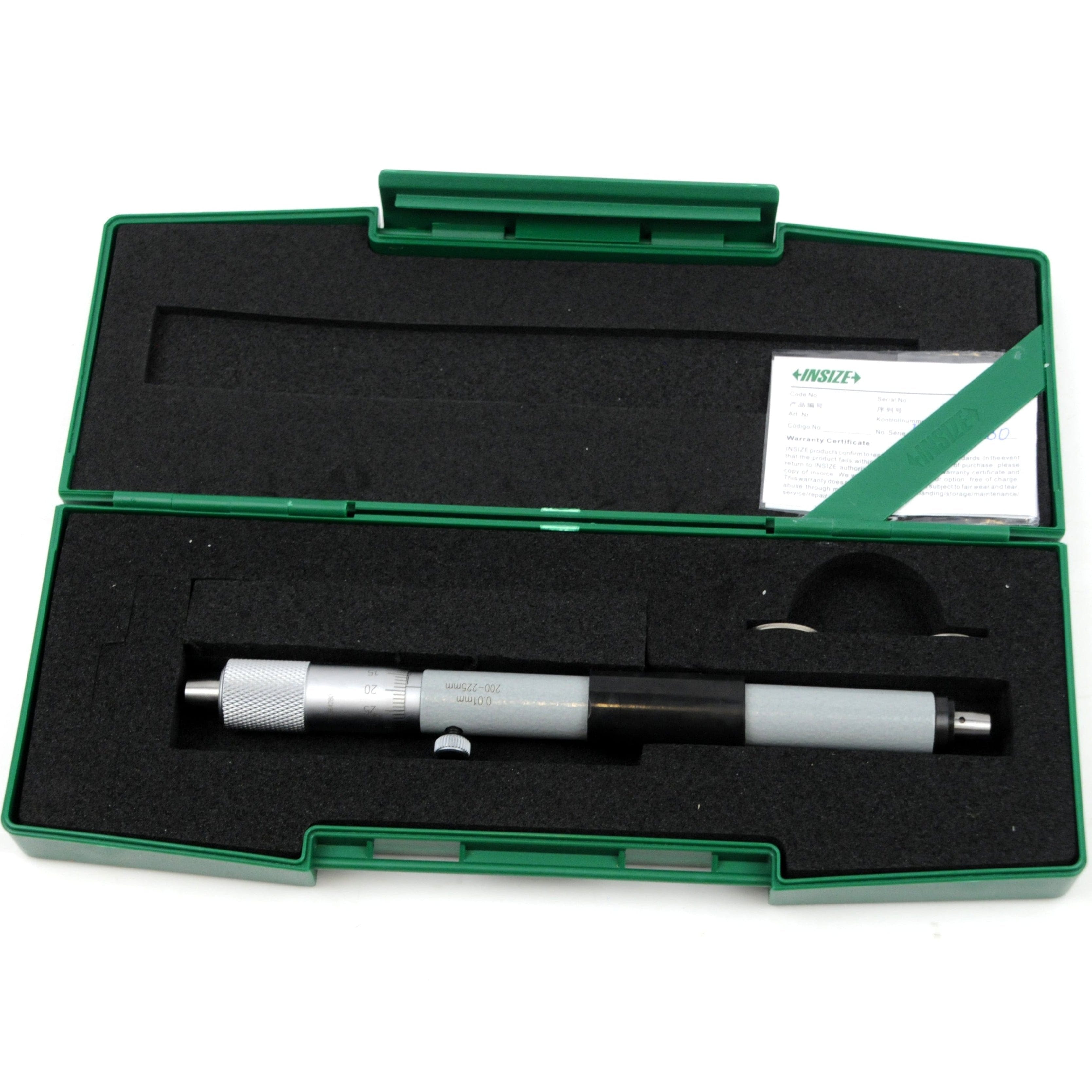 Insize Tubular Inside Micrometer 200-225mm Range Series