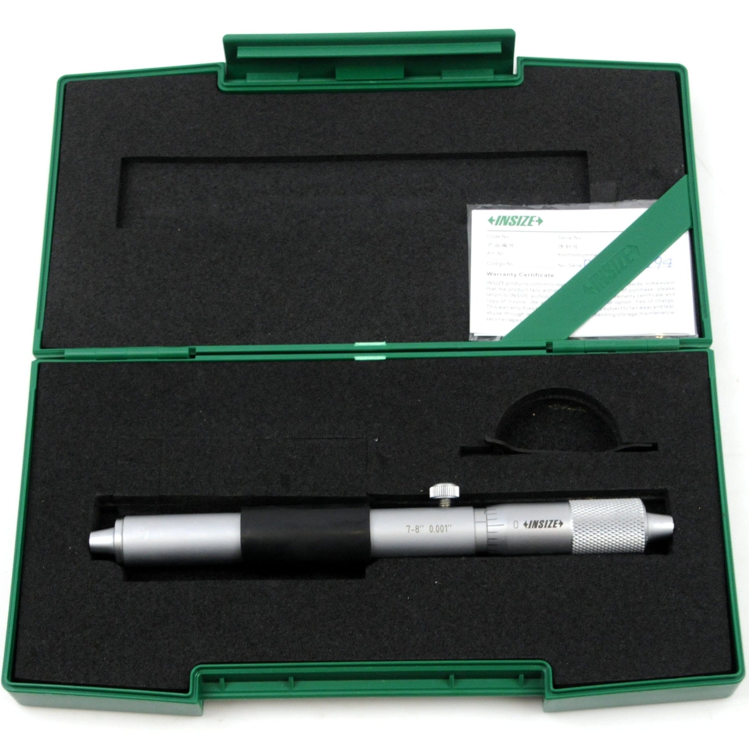 INSIZE Measuring Equipment Insize Tubular Inside Micrometer 7-8" Range Series 3229-8