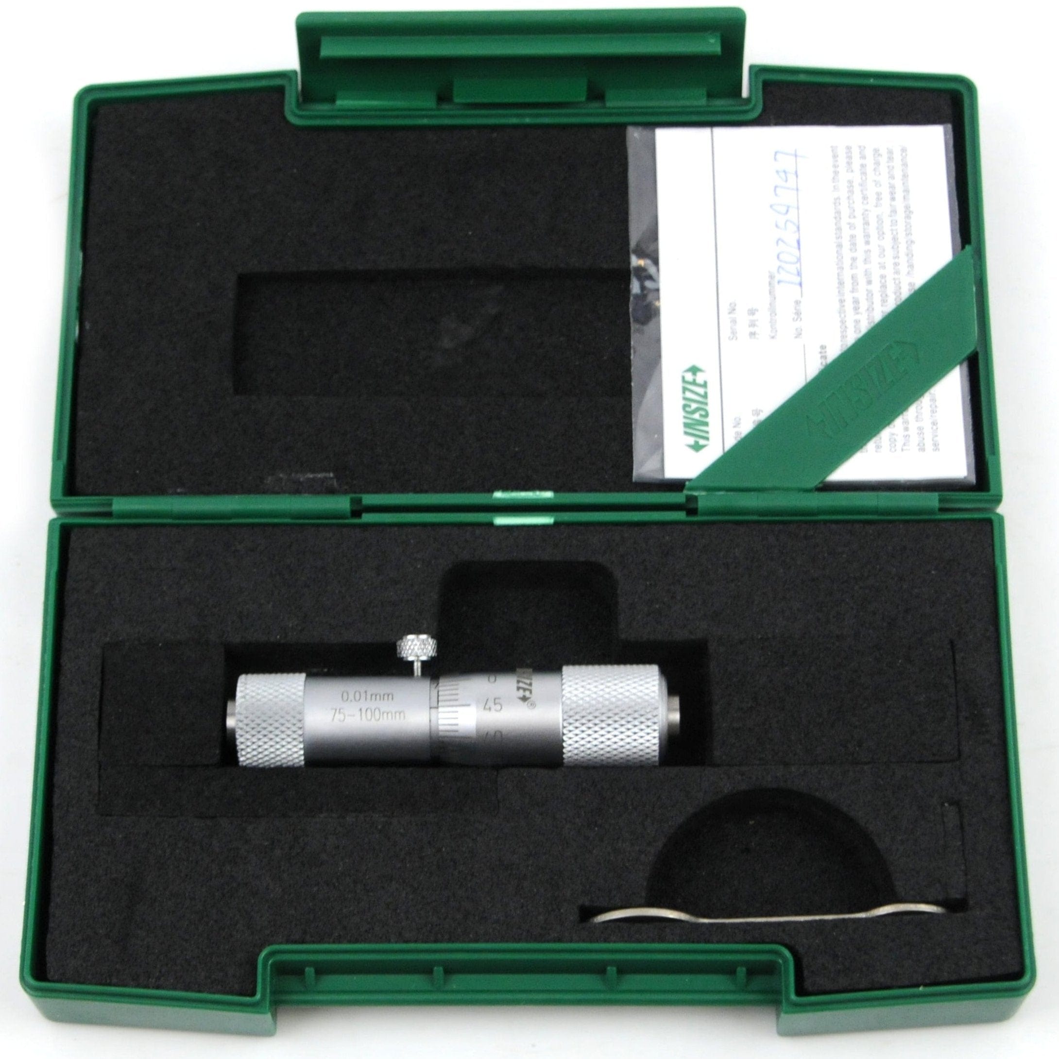INSIZE Measuring Equipment Insize Tubular Inside Micrometer 75-100mm Range Series 3229-100