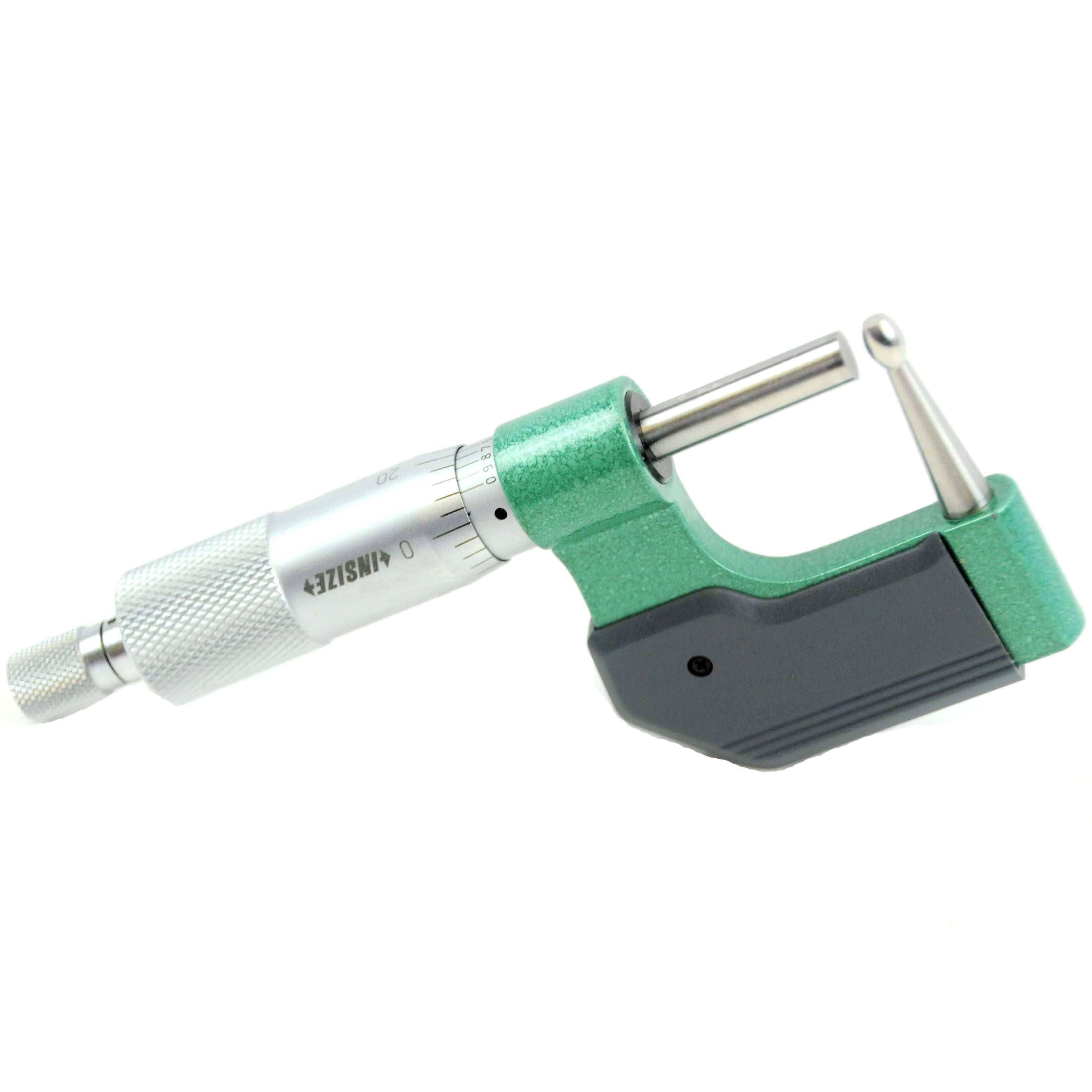 INSIZE Measuring Equipment Insize Type C Cylindrical Anvil Micrometer 0-1" Range Series 3261-1C