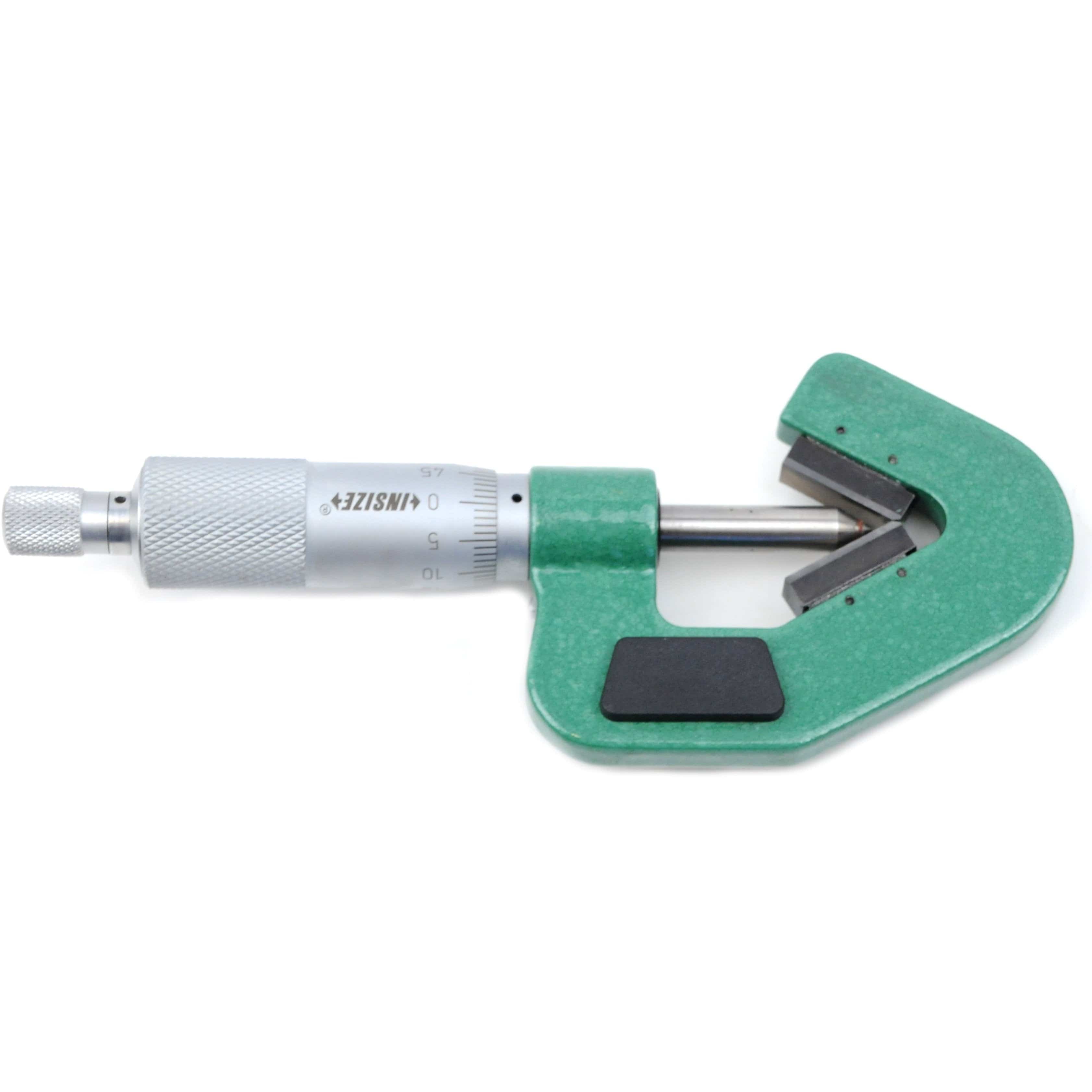 INSIZE Measuring Equipment Insize V Shape Anvil Micrometer 1-15mm Range Series 3290-153A