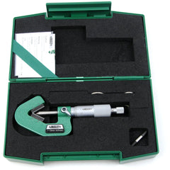 INSIZE Measuring Equipment Insize V Shape Anvil Micrometer 1-15mm Range Series 3290-153A