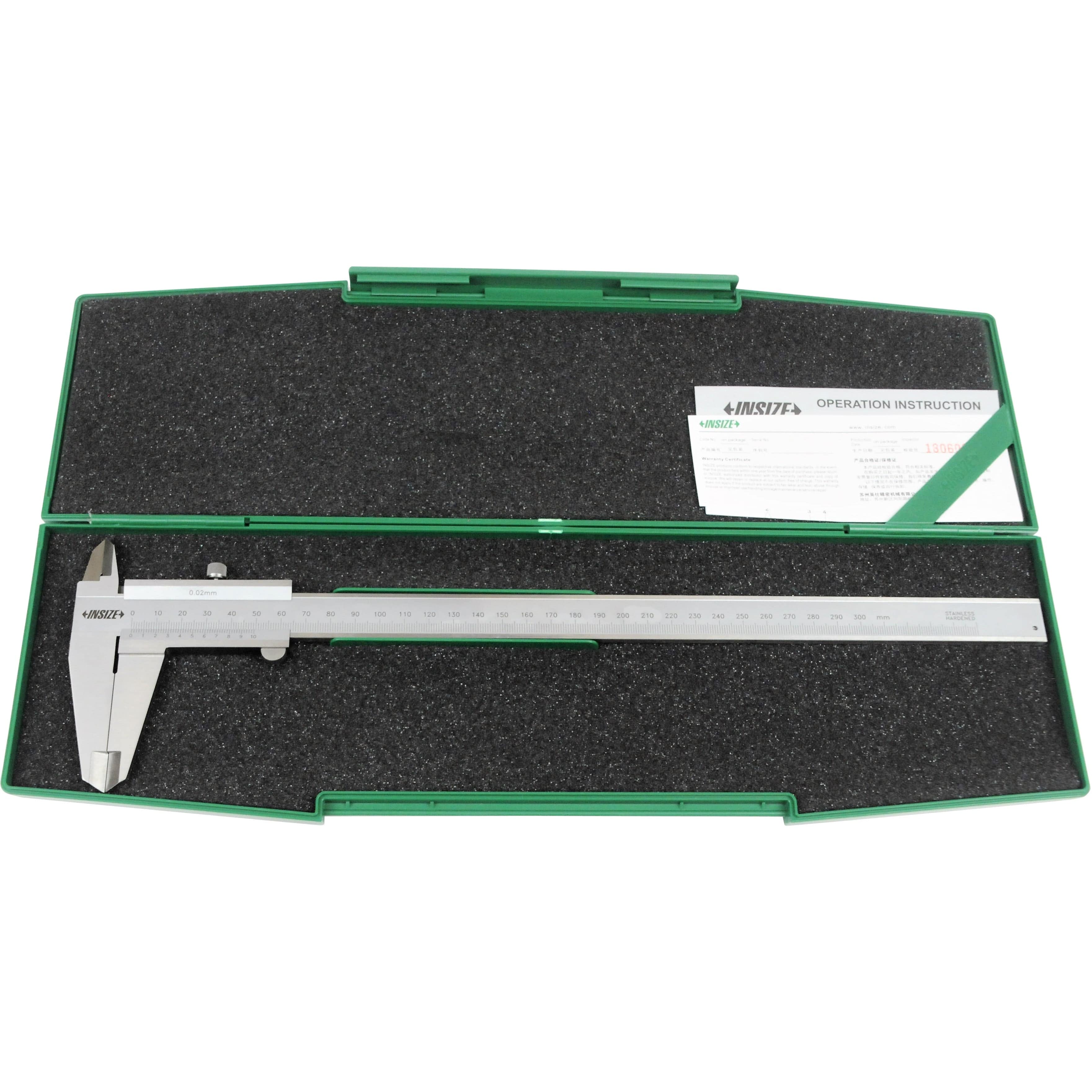 INSIZE Measuring Equipment Insize Vernier Caliper 0-300mm Range Series 1205-3001S
