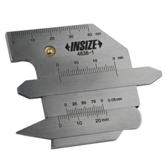 INSIZE MEASURING EQUIPMENT Insize Welding Gauge 62x77mm Range Series 4838-1