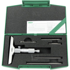 Insize Metric Depth Micrometer 0-100mm Range Series 3240 - 100 - Twin Eagle Imports
