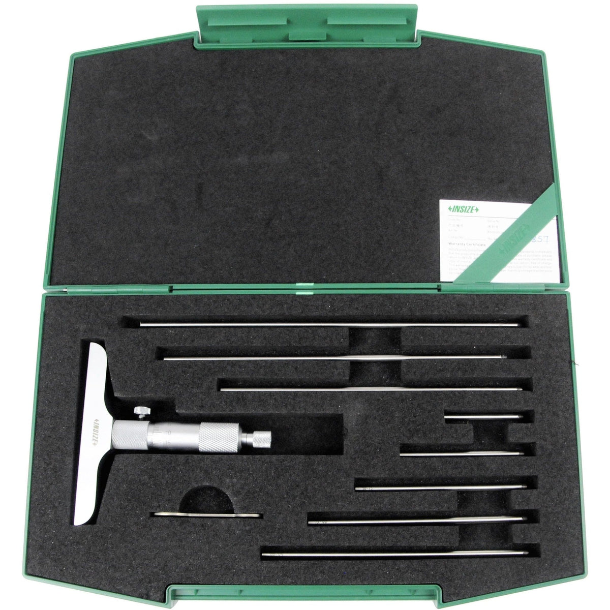 Insize Metric Depth Micrometer 0-200mm Range Series 3240 - 200 - Twin Eagle Imports