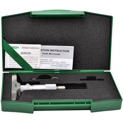 Insize Metric Depth Micrometer 0-25MM Range Series 3240-25 - Twin Eagle Imports