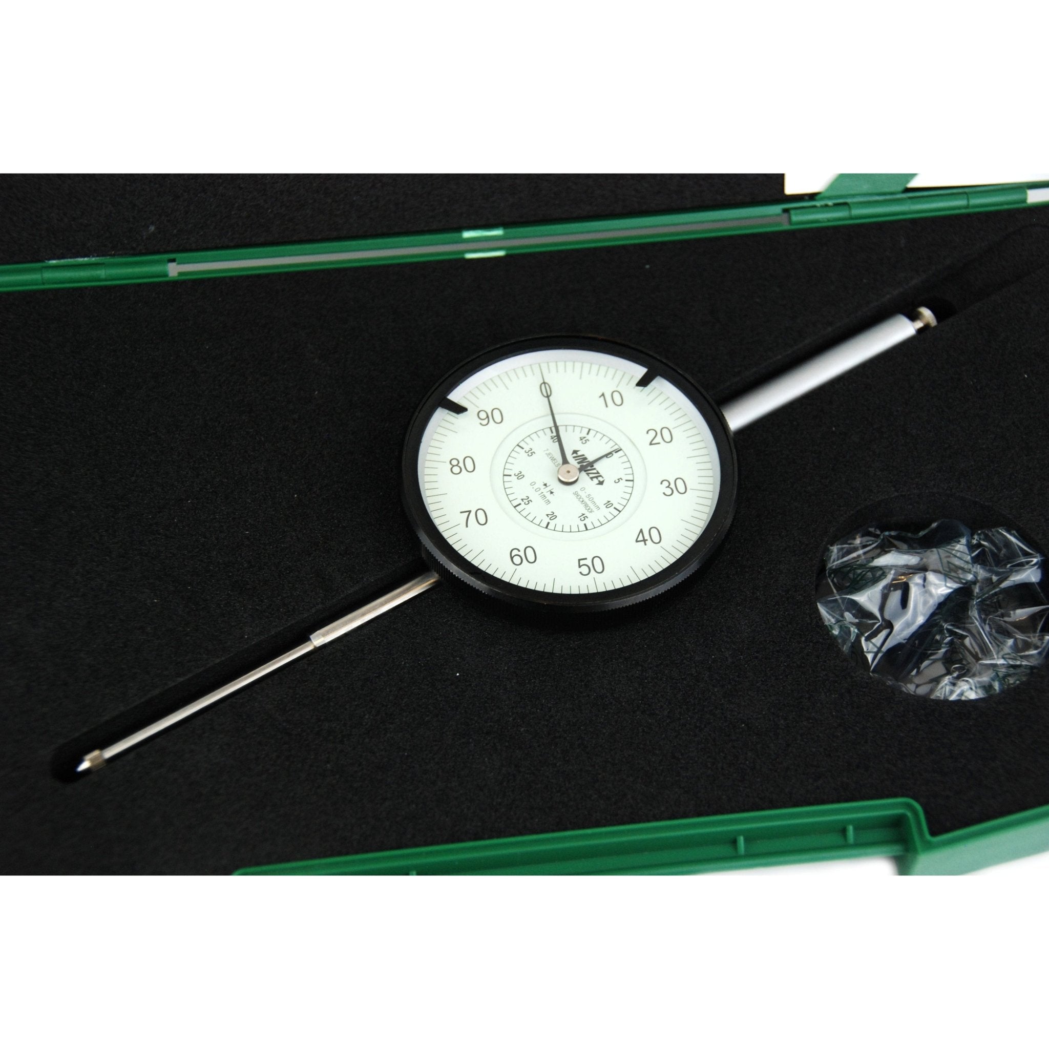 Insize Metric Long Stroke Dial Indicator 50mm Range Series 2309-50D - Twin Eagle Imports