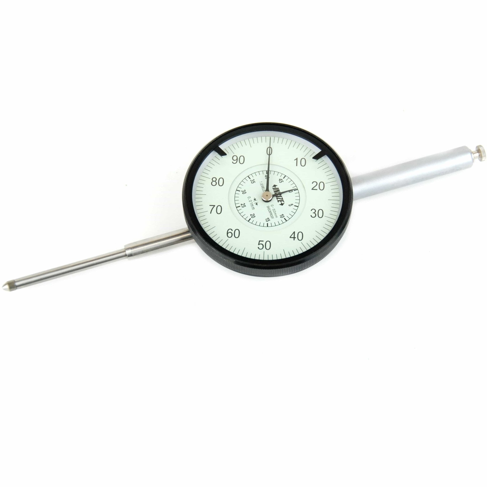 Insize Metric Long Stroke Dial Indicator 50mm Range Series 2309-50D - Twin Eagle Imports