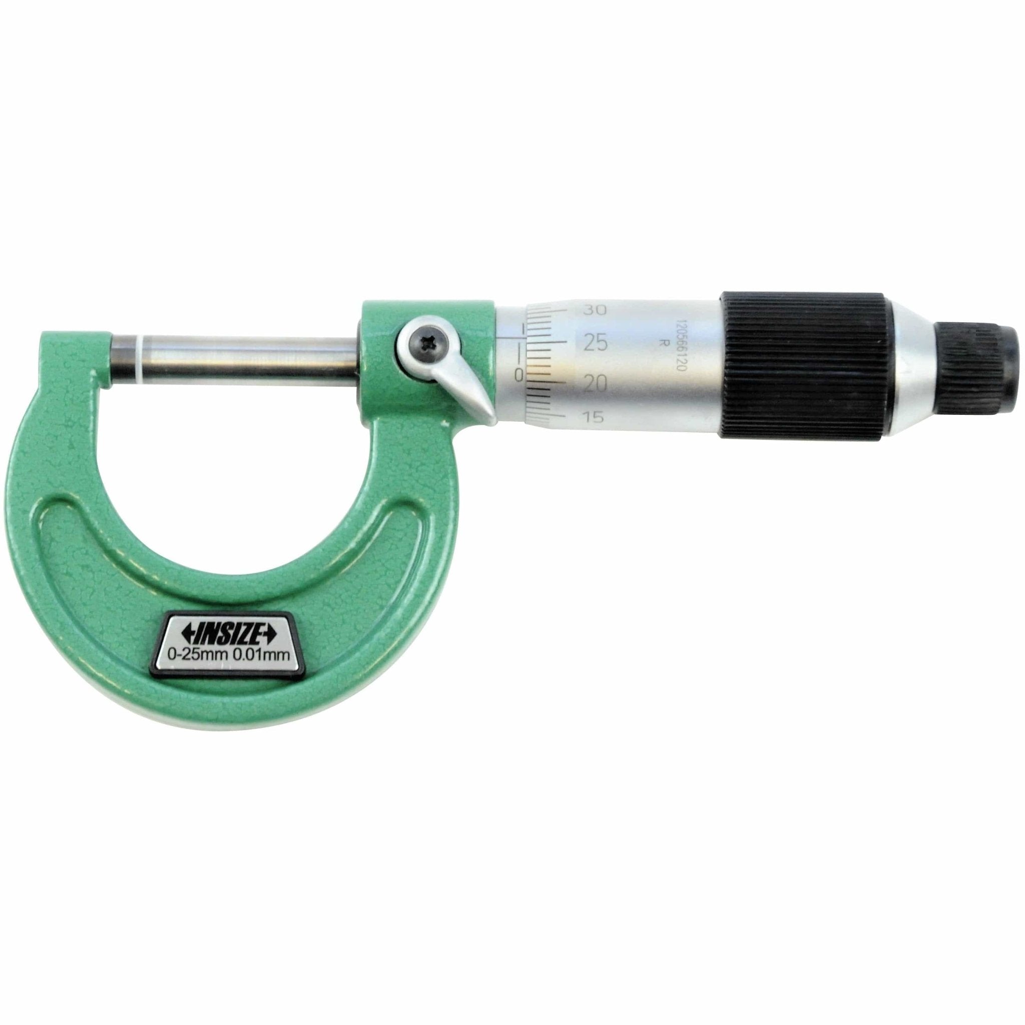 Insize Metric Outside Micrometer 0-25mm Range Series 3203-25FA - Twin Eagle Imports