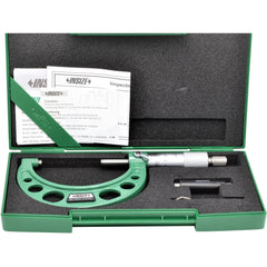 Insize Metric Outside Micrometer 50-75mm Range Series 3203-75A - Twin Eagle Imports