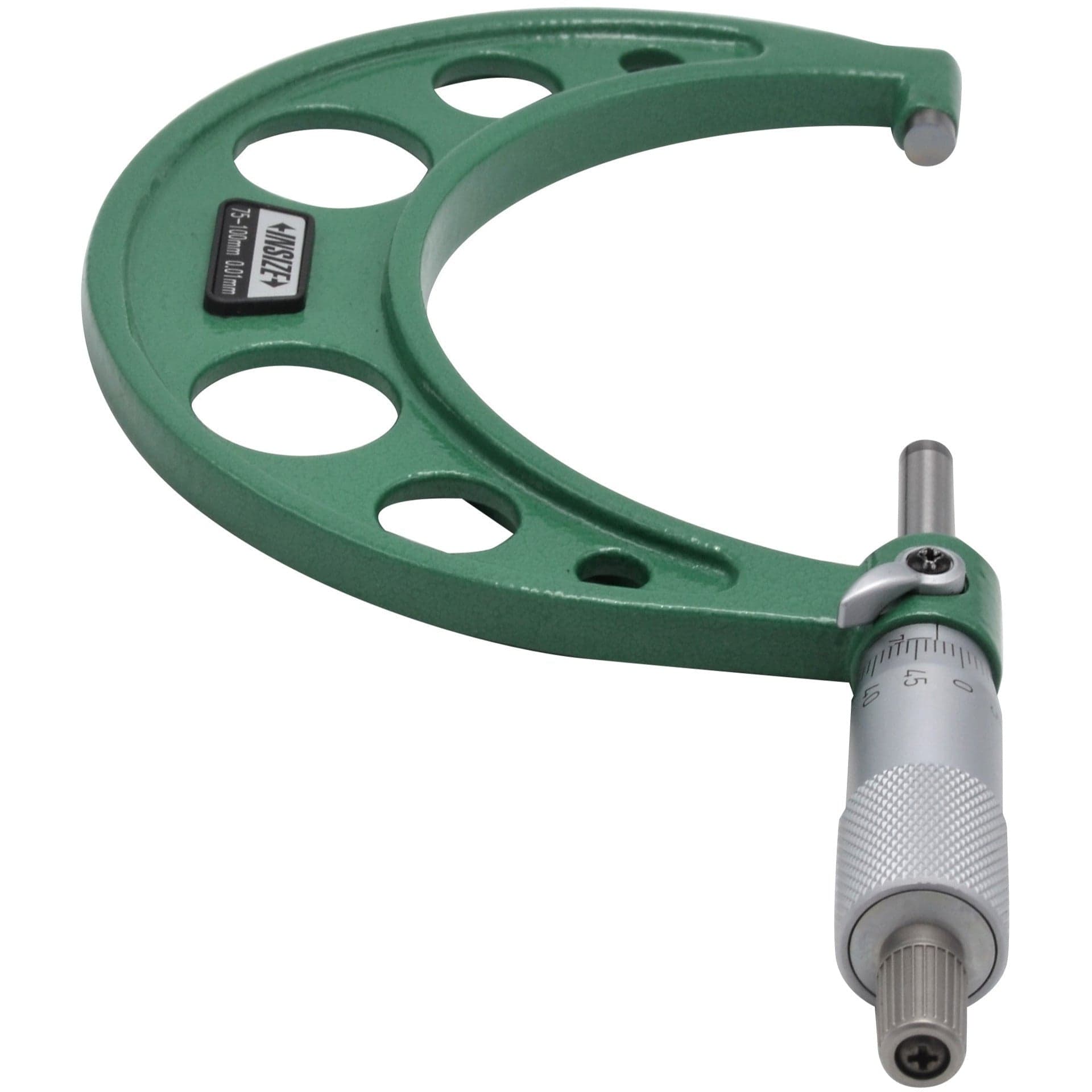 Insize Metric Outside Micrometer 75-100mm Range Series 3203-100A - Twin Eagle Imports