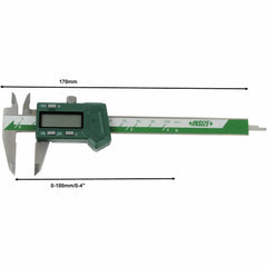 Insize Mini Digital Caliper 0-100mm/0-4" Range Series 1111-100A - Twin Eagle Imports