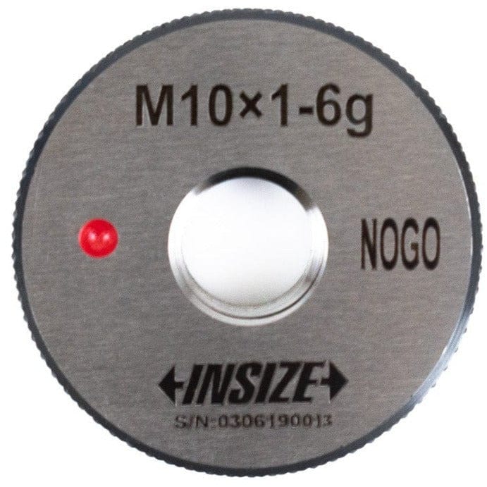 Insize NOGO Thread Ring Gauge M10X1.0 Series 4129-10PN - Twin Eagle Imports