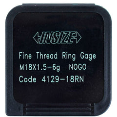 Insize NOGO Thread Ring Gauge M18X1.5 Series 4129-18RN - Twin Eagle Imports