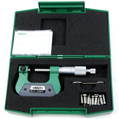 Insize Non-Rotating Micrometer with Anvil/spindle tips 0-1" Range Series 3280-1 - Twin Eagle Imports