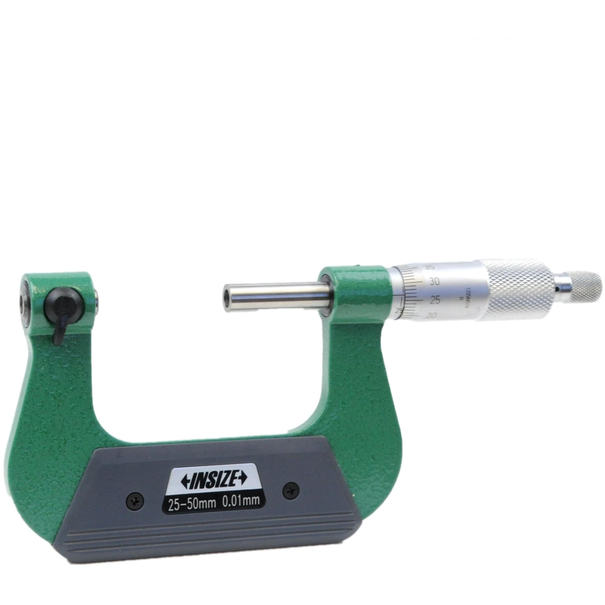 Insize Non-Rotating Micrometer with Anvil/spindle tips 25-50mm Range Series 3280-50A - Twin Eagle Imports