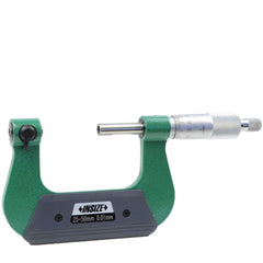 Insize Non-Rotating Micrometer with Anvil/spindle tips 25-50mm Range Series 3280-50A - Twin Eagle Imports