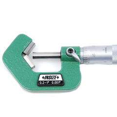 Insize V Shape Anvil Micrometer 0.2-1" Range Series 3290-105 - Twin Eagle Imports